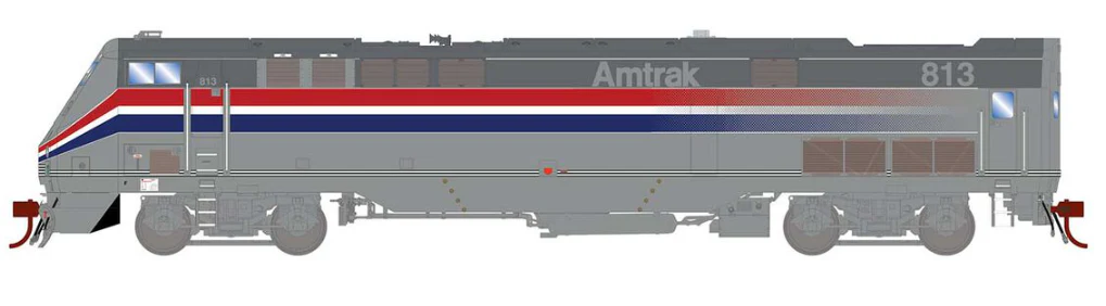 ATHG82277 HO P40DC, Amtrak, Phase III #813 Diesel Locomotive