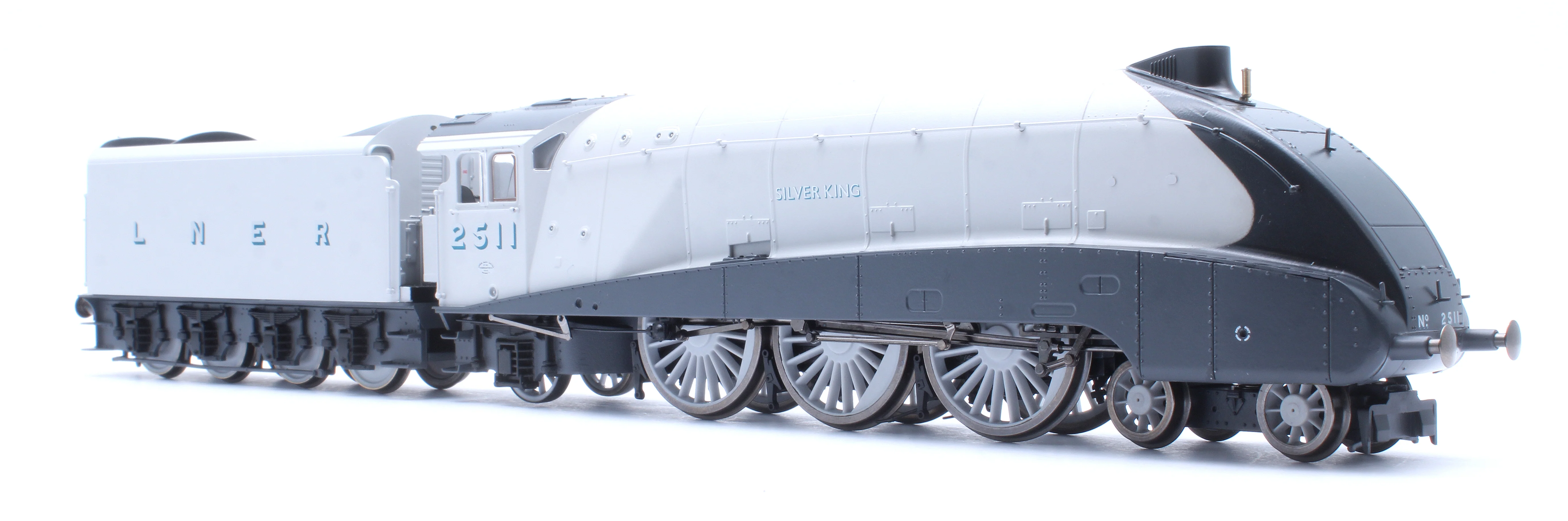Hornby Dublo Class A4 4-6-2 LNER  No.2511 'Silver King' (90th Anniversary Collection) Steam Locomotive - Image 4