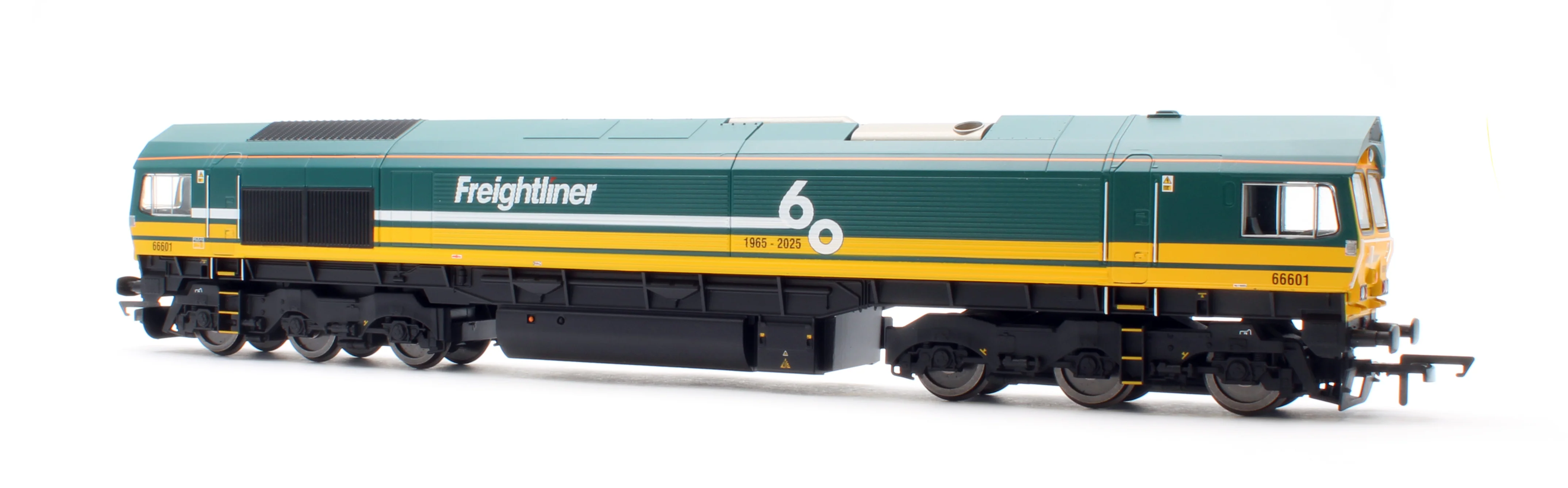 RailRoad Class 66 Freightliner 66601 'Freightliner 60' Diesel Locomotive - DCC Sound - Image 2