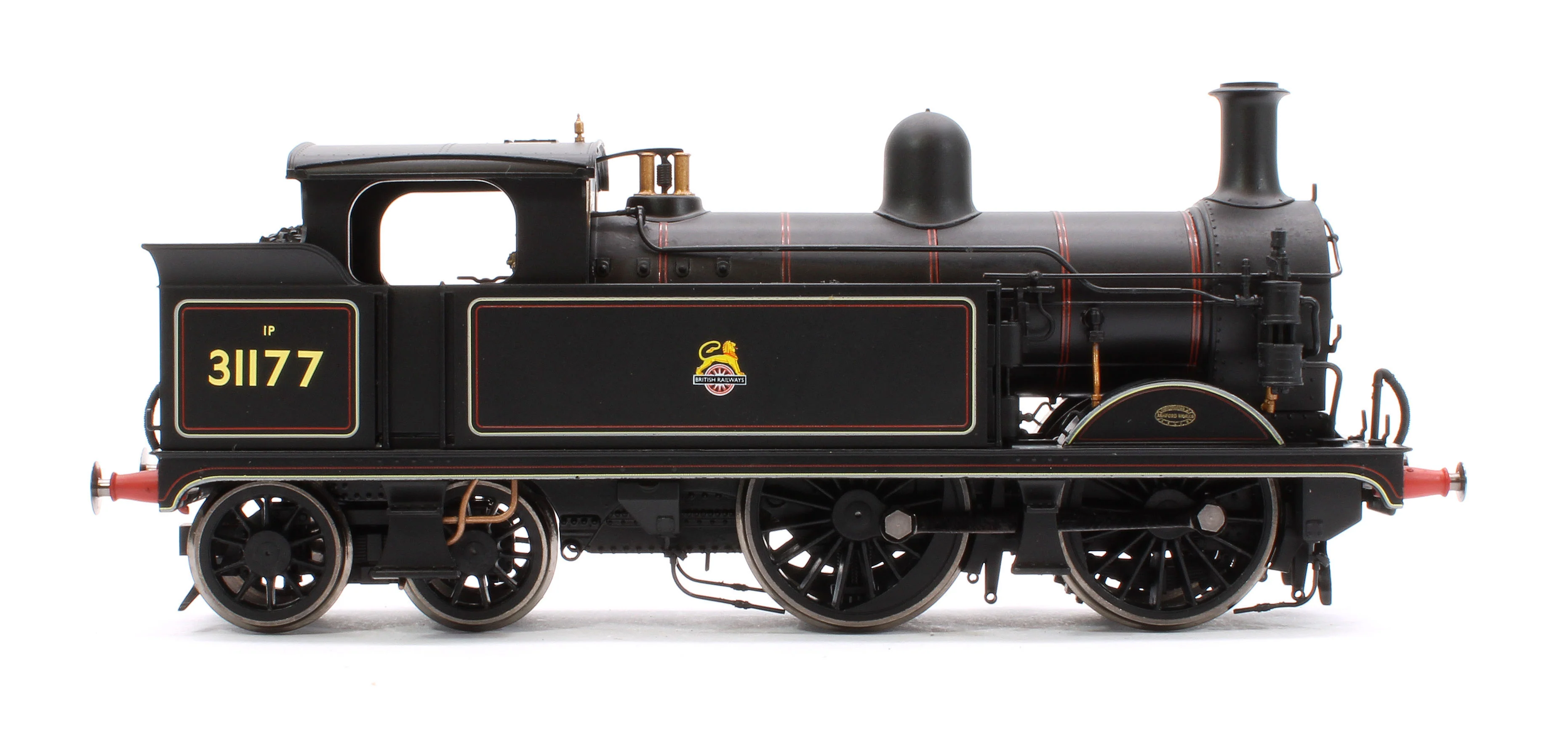 R3731 Class H Wainwright 0-4-4T 31177 BR Black Early Emblem Steam Locomotive - Image 6