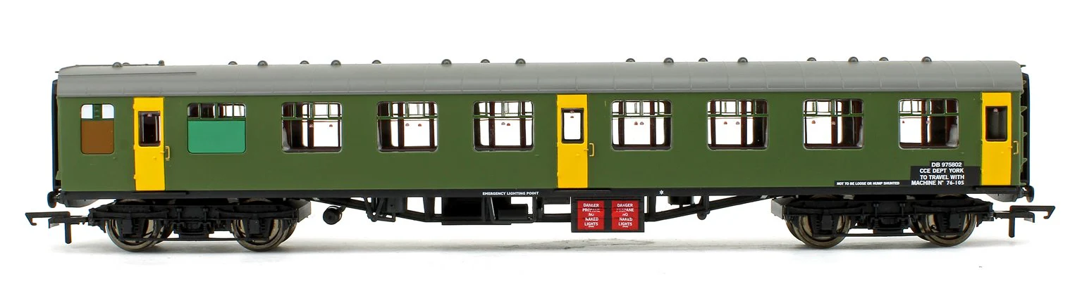 BR Departmental, ex-Mk1 SK Ballast Cleaner Train Staff Coach, DB 975802 - Image 3