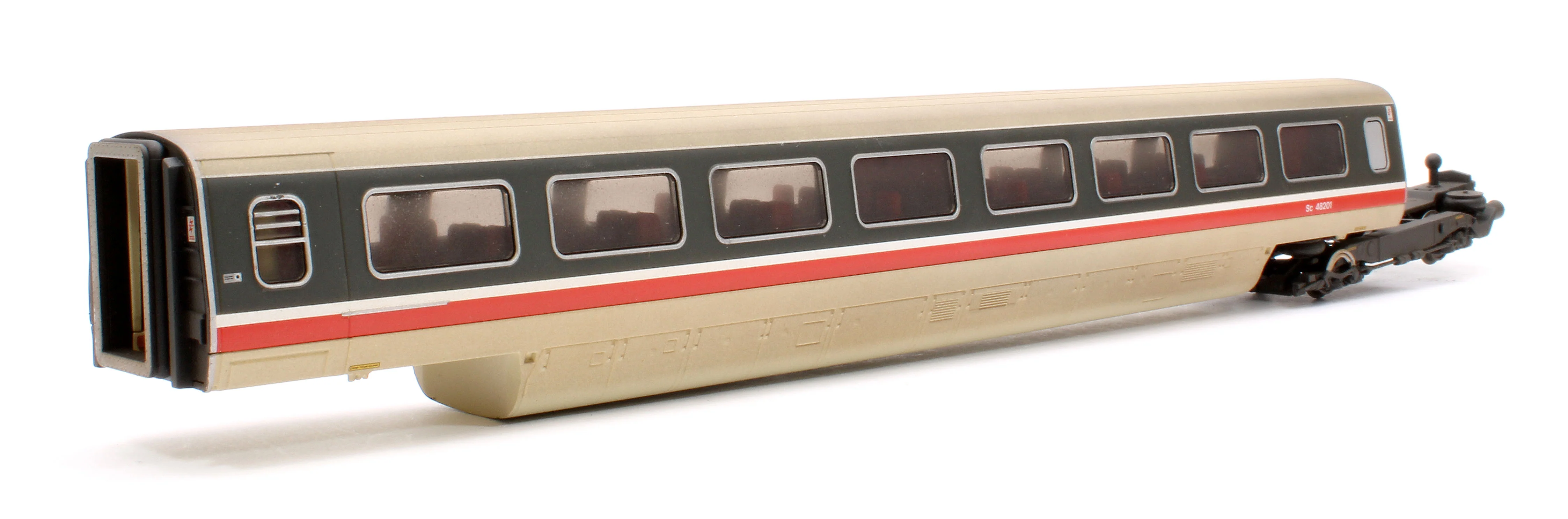 R40209 Pre-Owned Class 370 Advanced Passenger Train BR '48201 & 48202' 2 Car TS Coach Pack - Weathered - Image 3