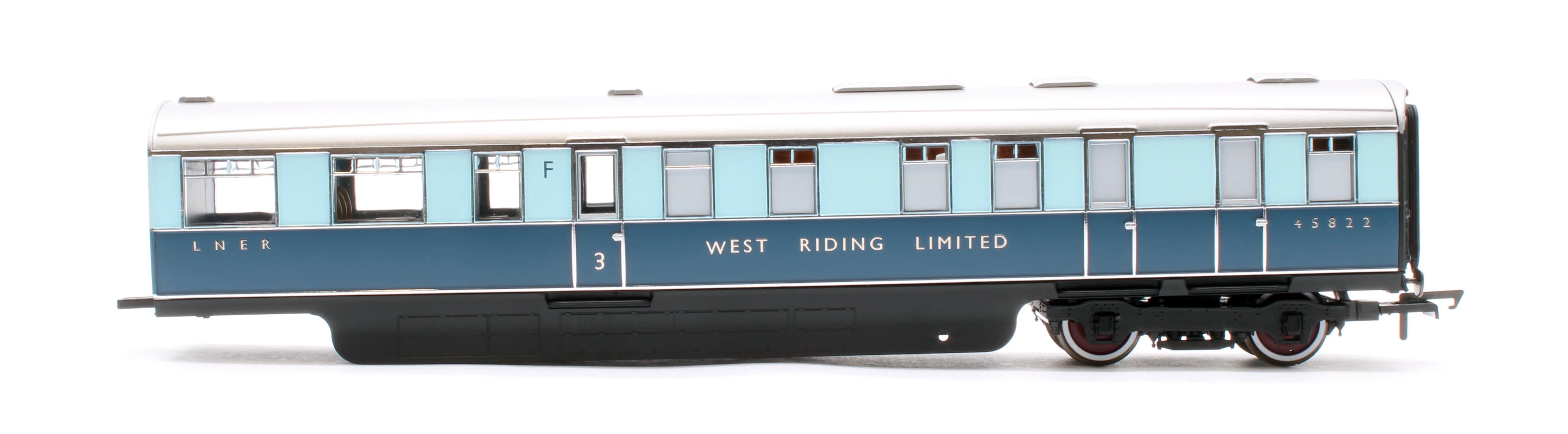 LNER West Riding Limited Open Third & Kitchen Third Articulated Coach Pack - Image 5