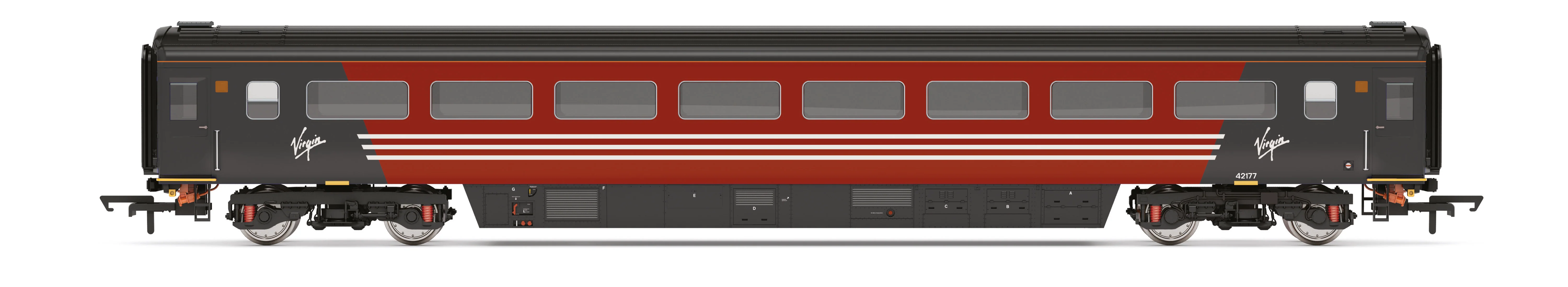 Virgin Mk3 4 Coach Pack (TS 42176, TS 42177, TS 42105 & TF 41059) - Image 5