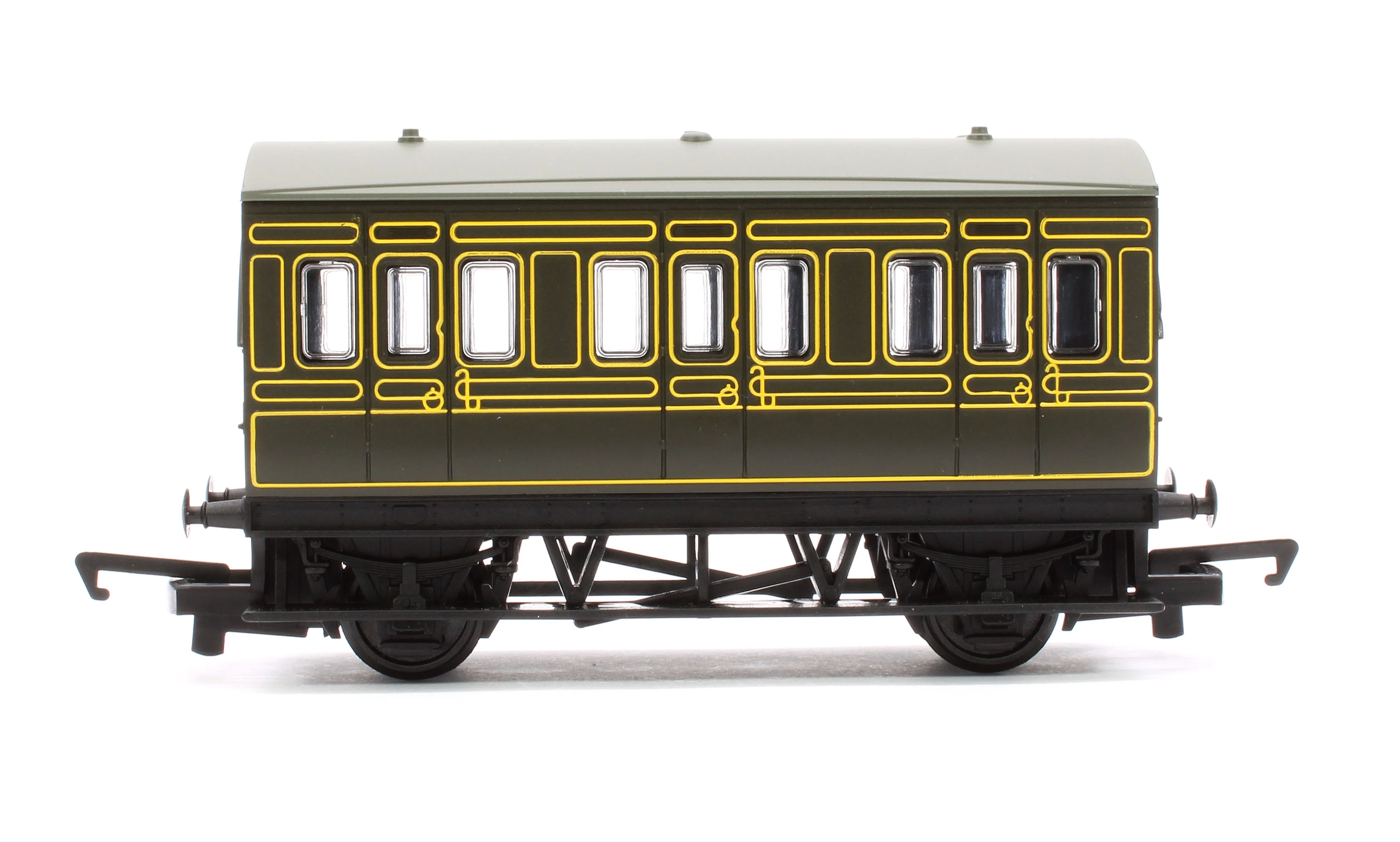 Pre-Owned R4672 RailRoad SR Four-Wheel Coach - Image 2
