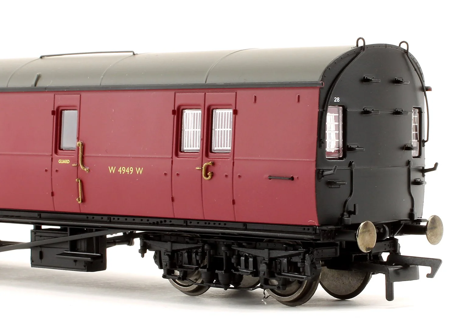 BR Collett 57' Bow Ended D98 Six Compartment Brake Third (Left Hand) W4949W - Era 4 - Image 3