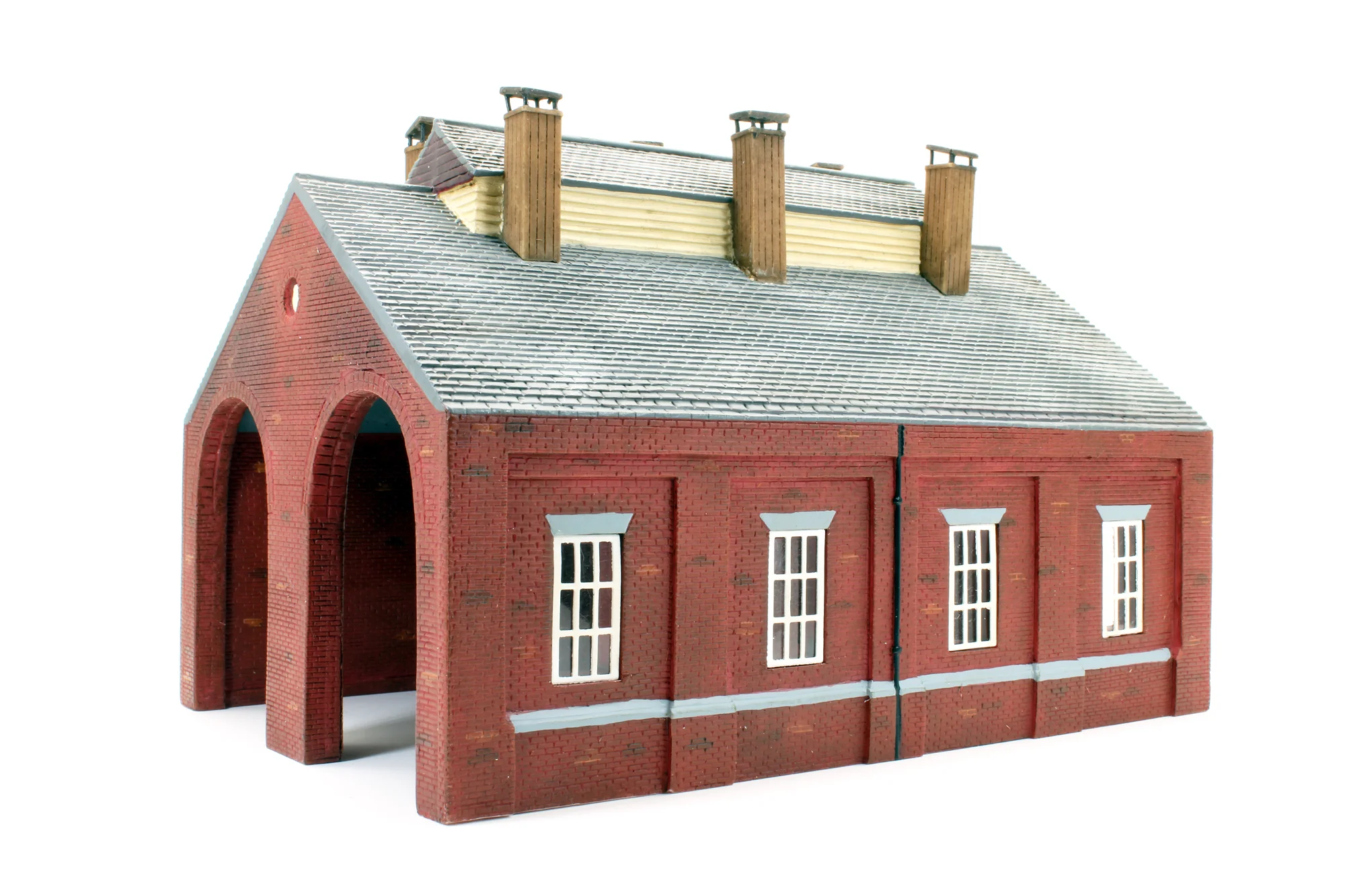Pre-Owned Hornby Skaledale Double Road Engine Shed - Image 3