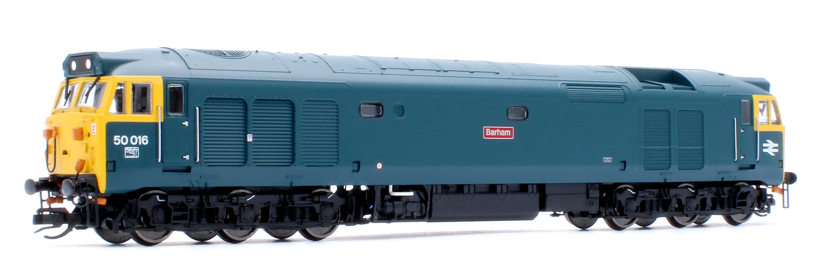 Class 50 BR Blue Barham 50016 Diesel Locomotive - Image 4