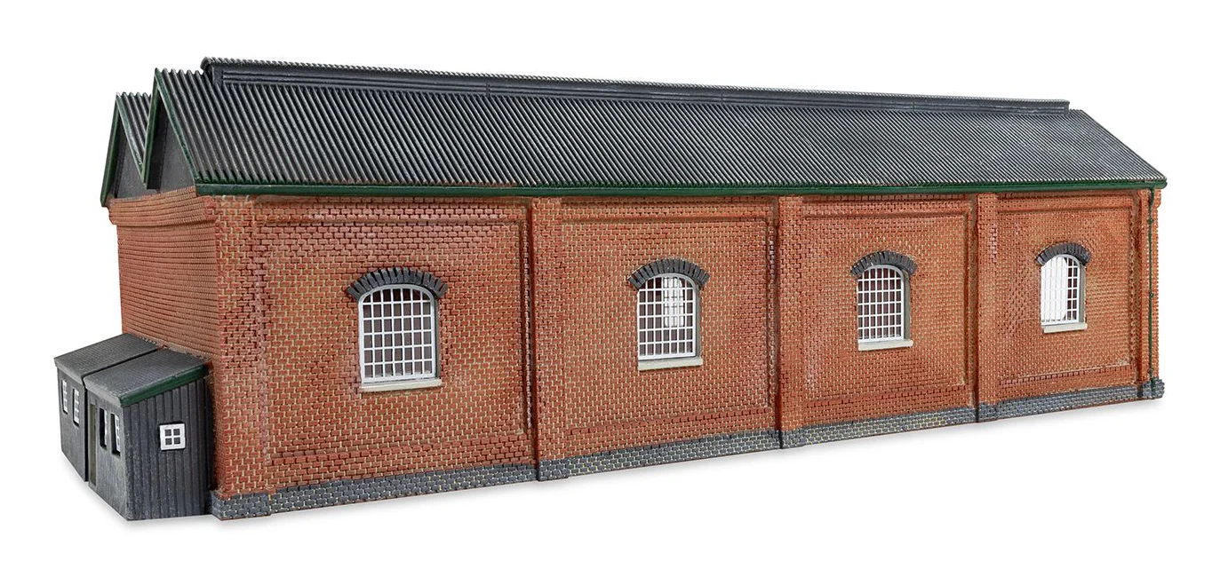 Double Engine Shed - Red Brick Collection - Image 2