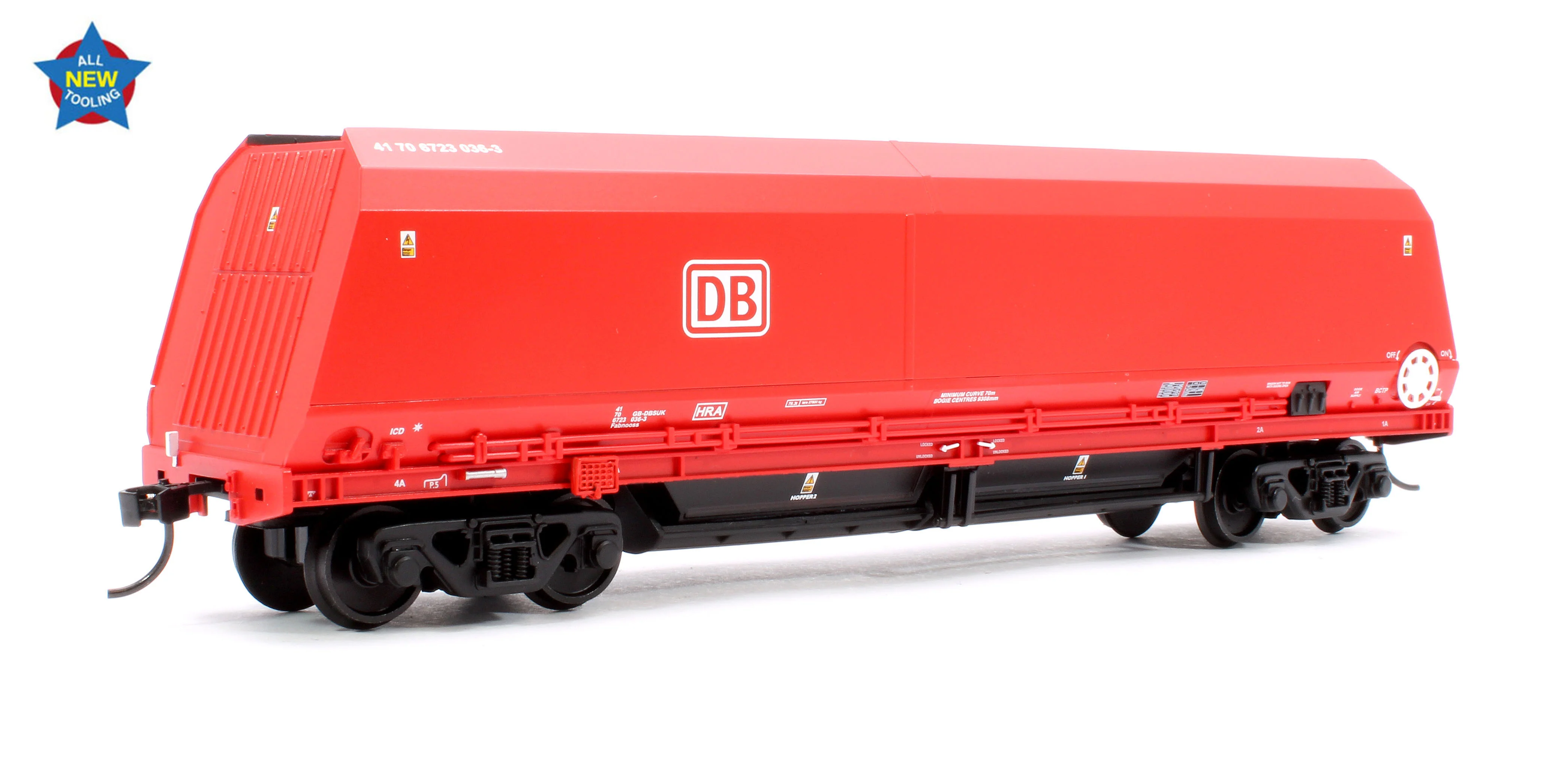 37-865B HRA Bogie Hopper DB Cargo No. 41 70 6723 036-3