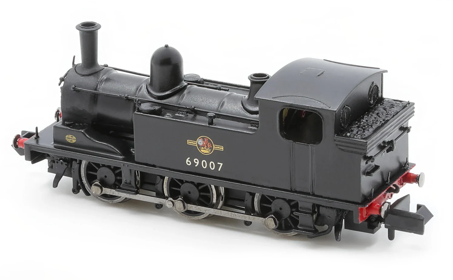 2S-022-006 J72 0-6-0 69007 BR Black Late Crest Steam Tank Locomotive - Image 2