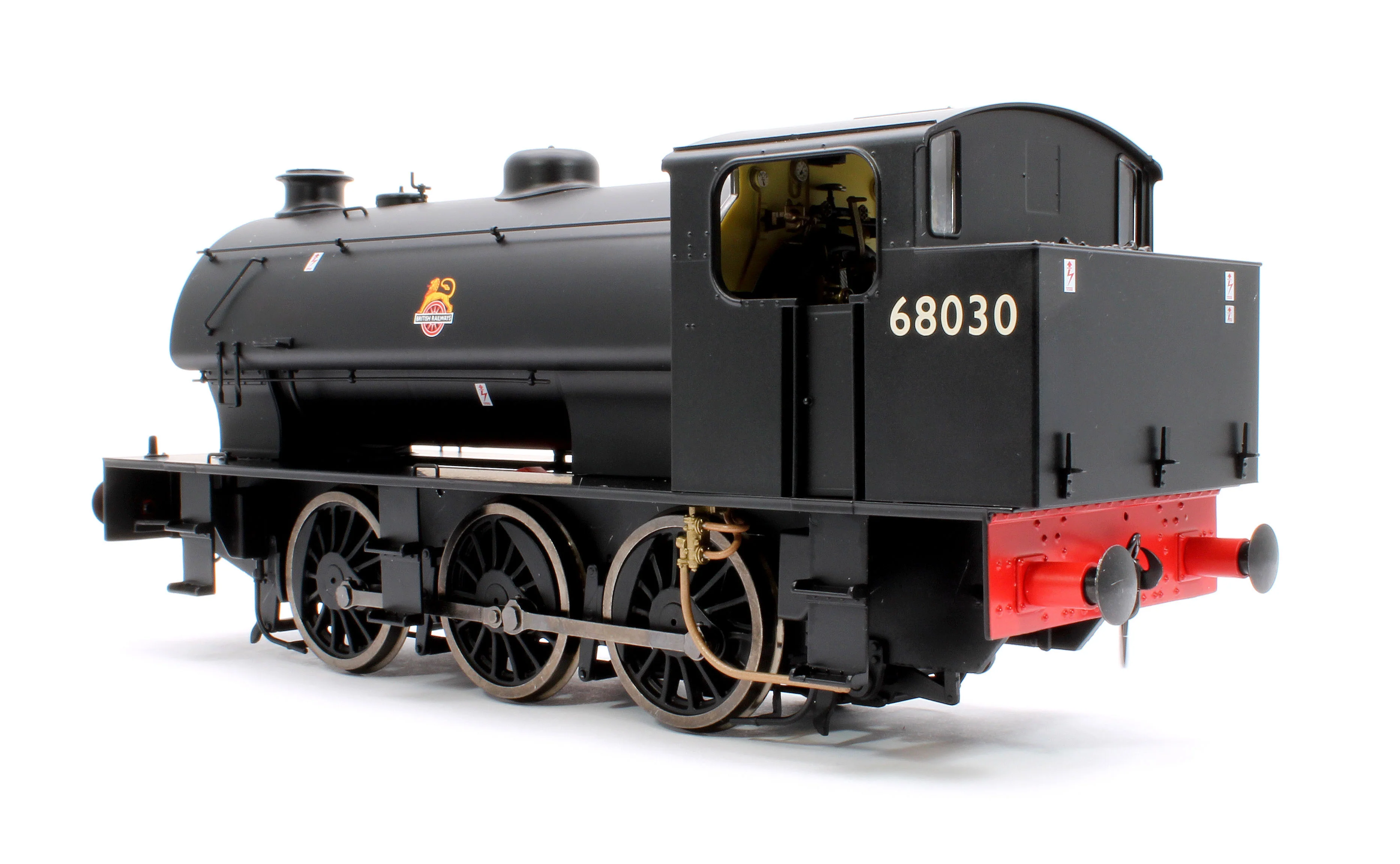 7S-094-003S J94 Austerity BR Black Early Crest 68030 0-6-0 locomotive - Sound Fitted - Image 2