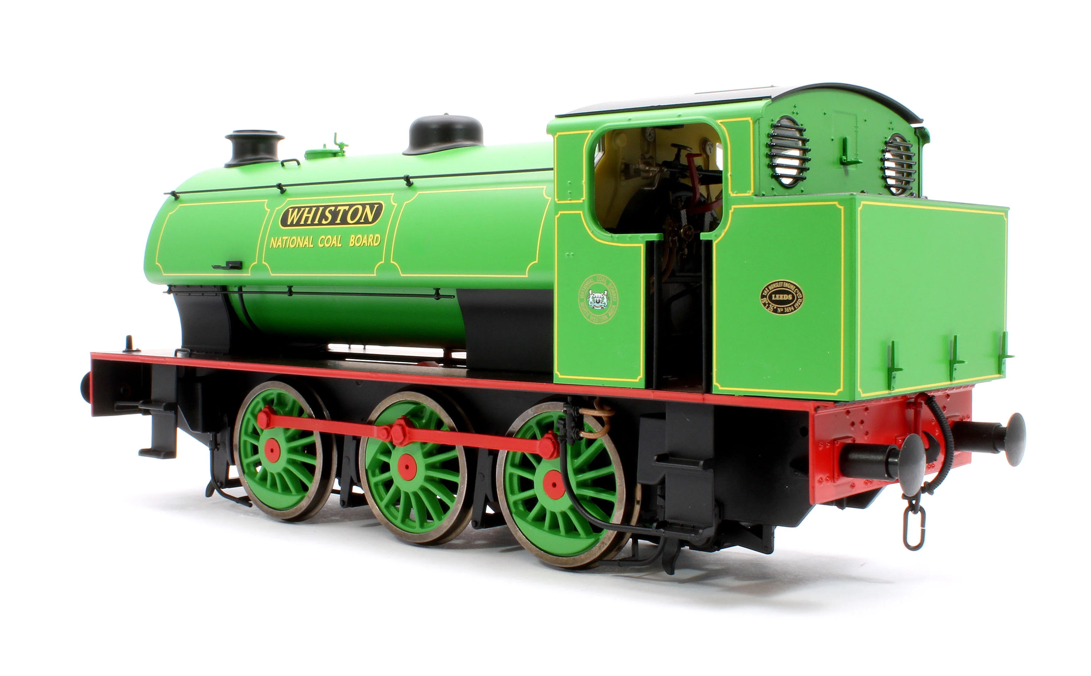 7S-094-007 J94 Austerity NCB Lined Green Whiston 0-6-0 locomotive - Image 2