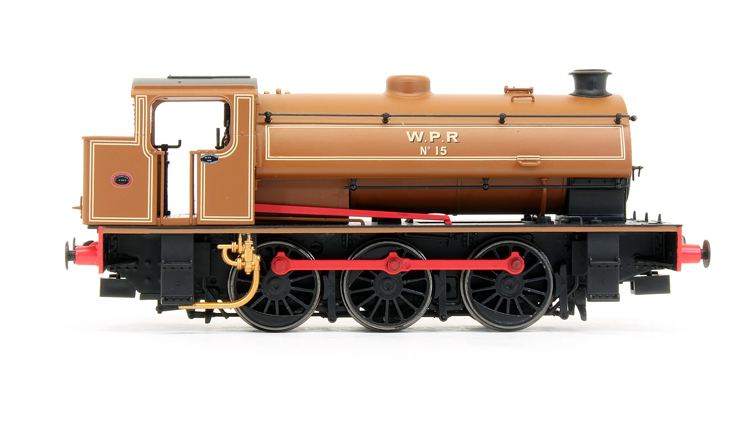 J94 Austerity Wemyss Private Railway Lined Brown No.15 Steam Locomotive - Image 3