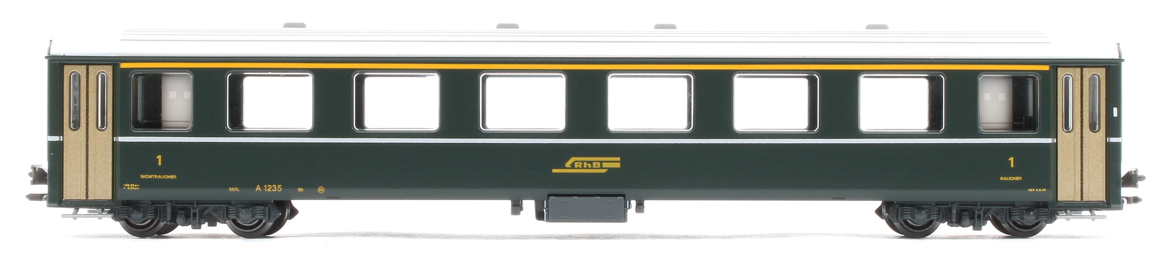 10-1987 RhB Ge6/6 I 415 Crocodile Electric Passenger Train Pack IV - Image 11