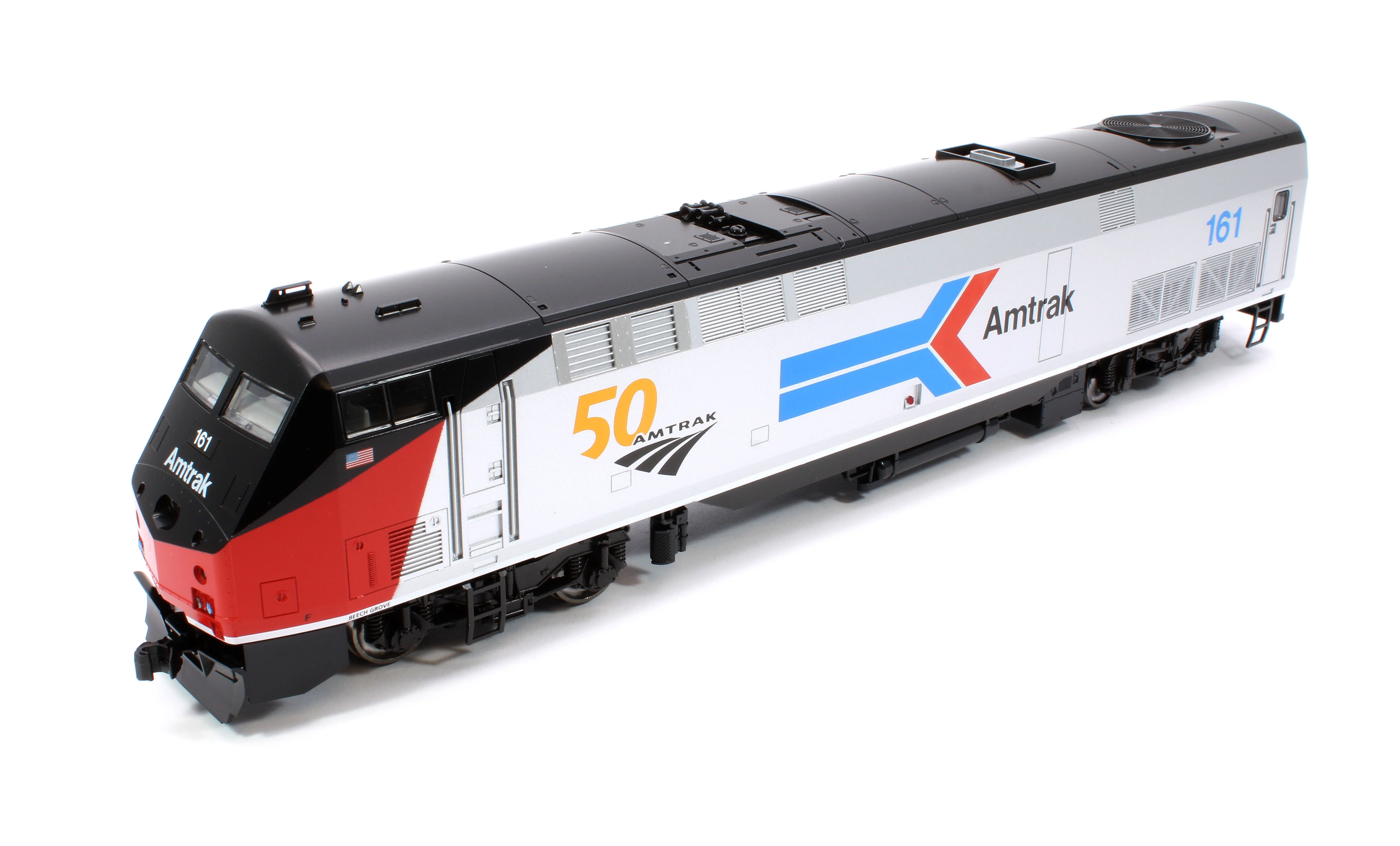 P42 Genesis Amtrak 161 w/Anniversary Logo PhI - DCC-Sound - Image 8