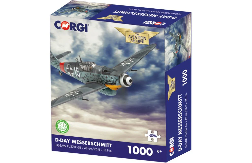 CG0001 Corgi D-Day Messerschmitt 1000 Piece Jigsaw Puzzle