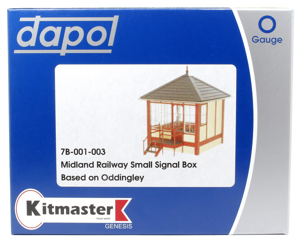 7B-001-003 Kitmaster Genesis - Midland Railway Small Signal Box Kit - Image 3