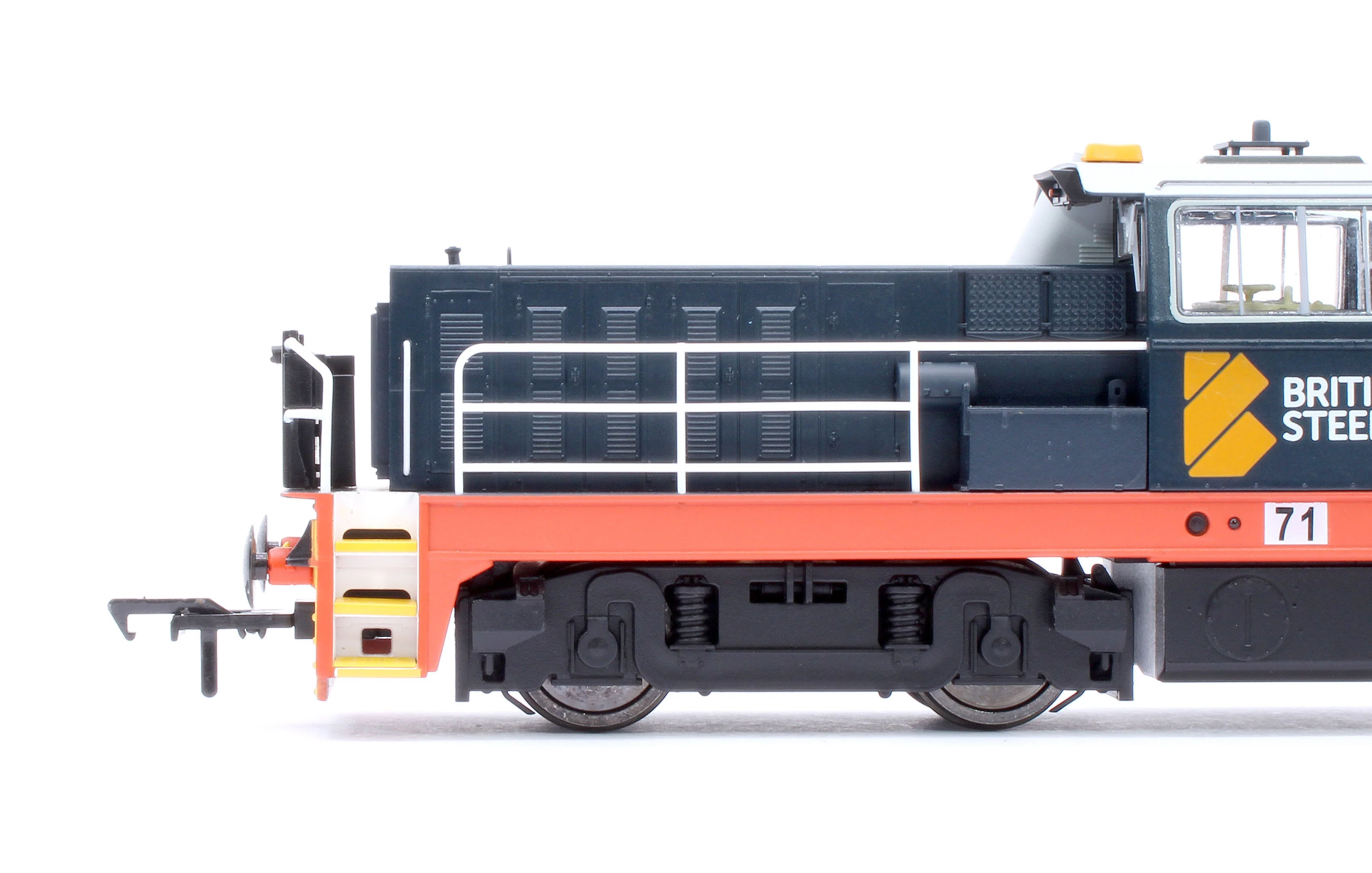 KRM-HUN-OO-F-71 Hunslet Bo-Bo in British Steel Blue No.71 Diesel Locomotive - DCC Fitted - Image 7