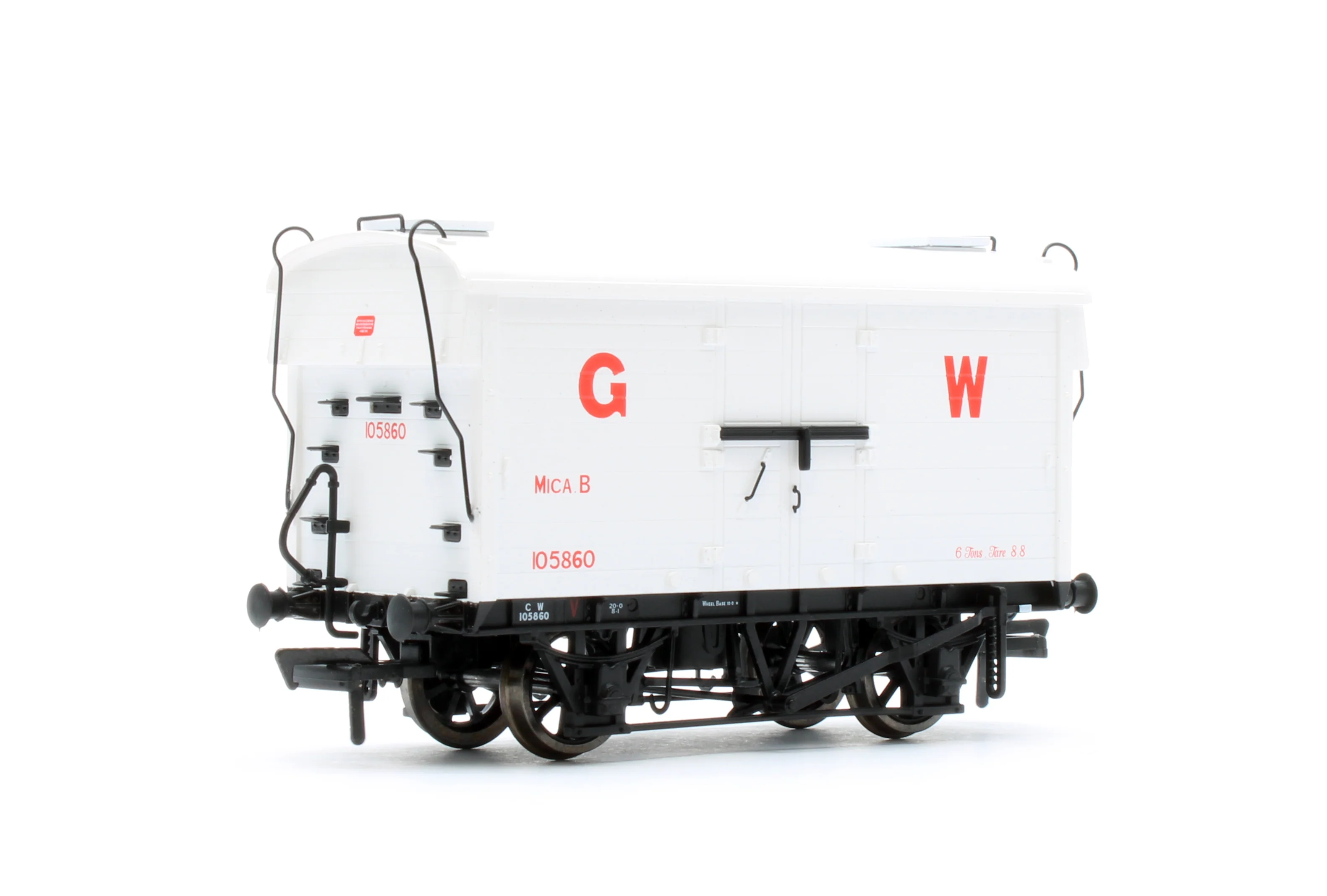 KRM-MICA-OO-B GWR ‘Mica B’ Refrigerated Meat Van - Didcot Preserved Wagons - Pack of 3 - Image 6
