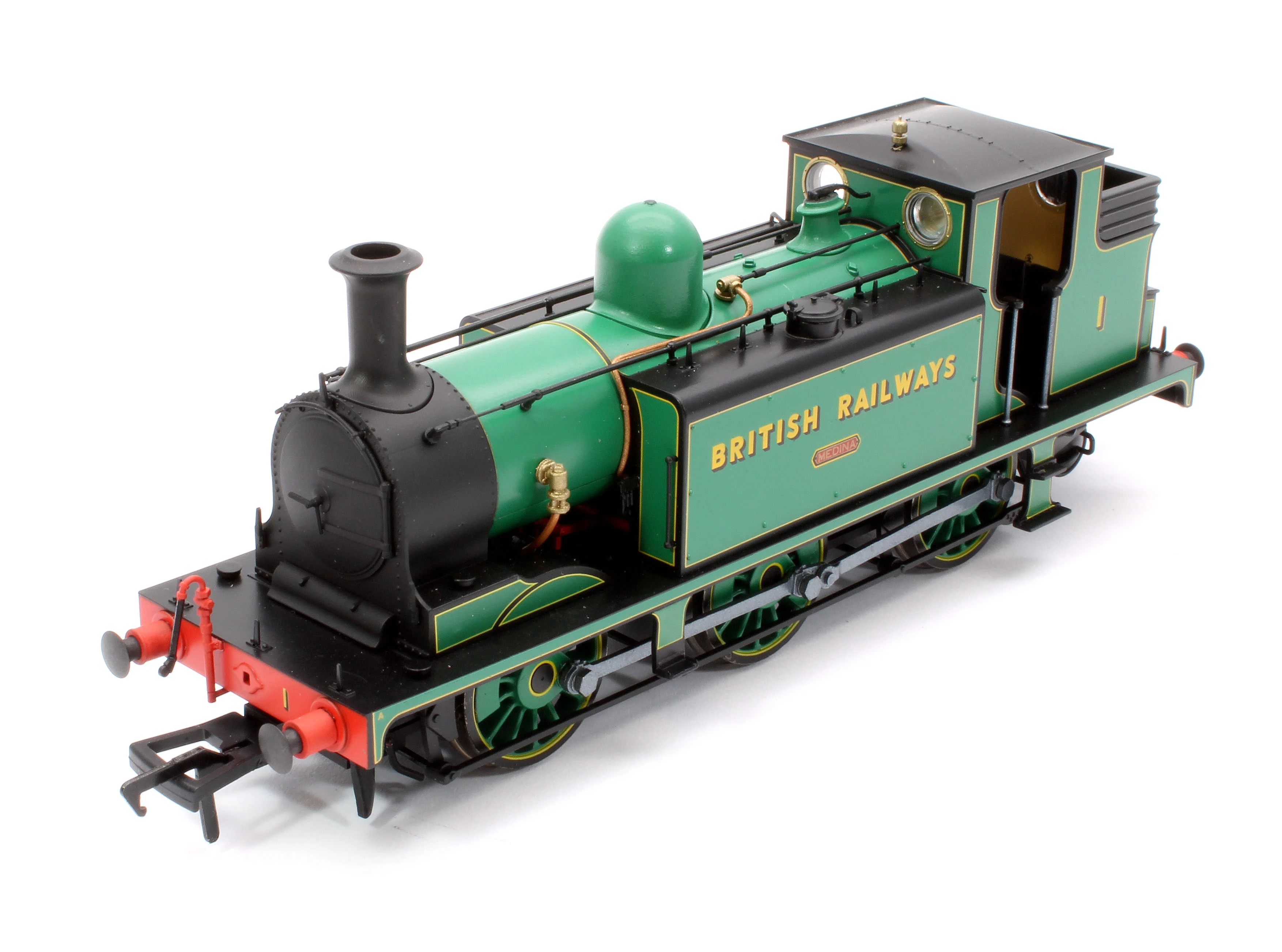 936512 LBSCR Stroudley ‘E1’ 0-6-0T No. 1 Medina, BR Green, ‘Sunshine’ Lettering - Steam Tank Locomotive - DCC Sound - Image 10