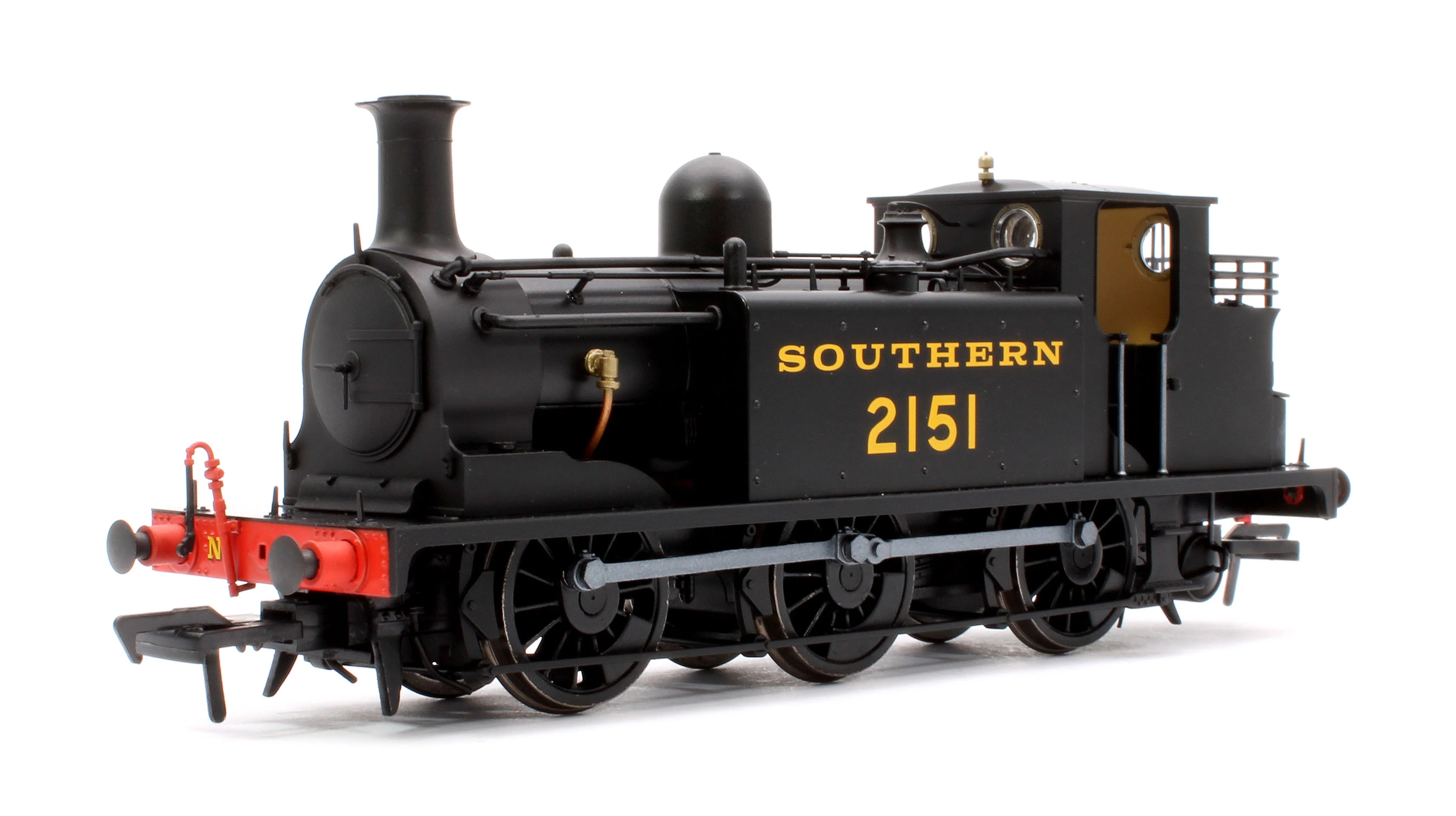 936508 LBSCR Stroudley ‘E1’ 0-6-0T No. 2151 Southern Black - Steam Tank Locomotive - DCC Sound