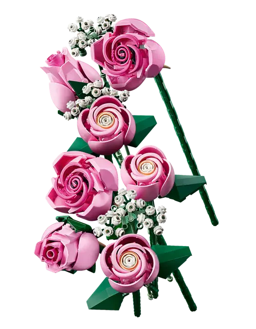 Lego Botanicals Bouquet of Pink Roses - 10374 - Image 7