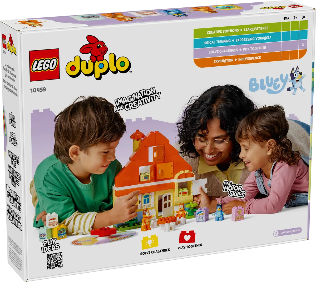 Lego Duplo Bluey's Family House with Memory Game - 10459 - Image 10