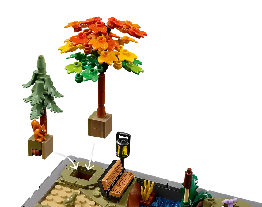 Lego Icons Autumn Cottage Garden - 11372 - Image 6