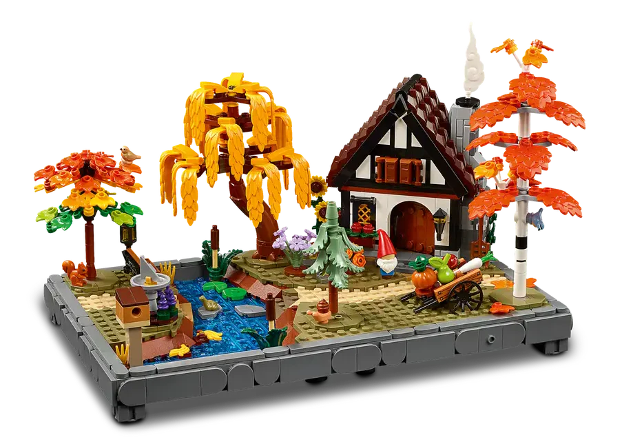Lego Icons Autumn Cottage Garden - 11372 - Image 8