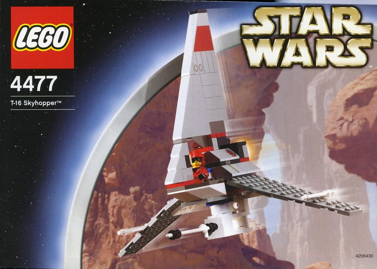 Pre-Owned Lego Star Wars T-16 Skyhopper - 4477 - Image 2