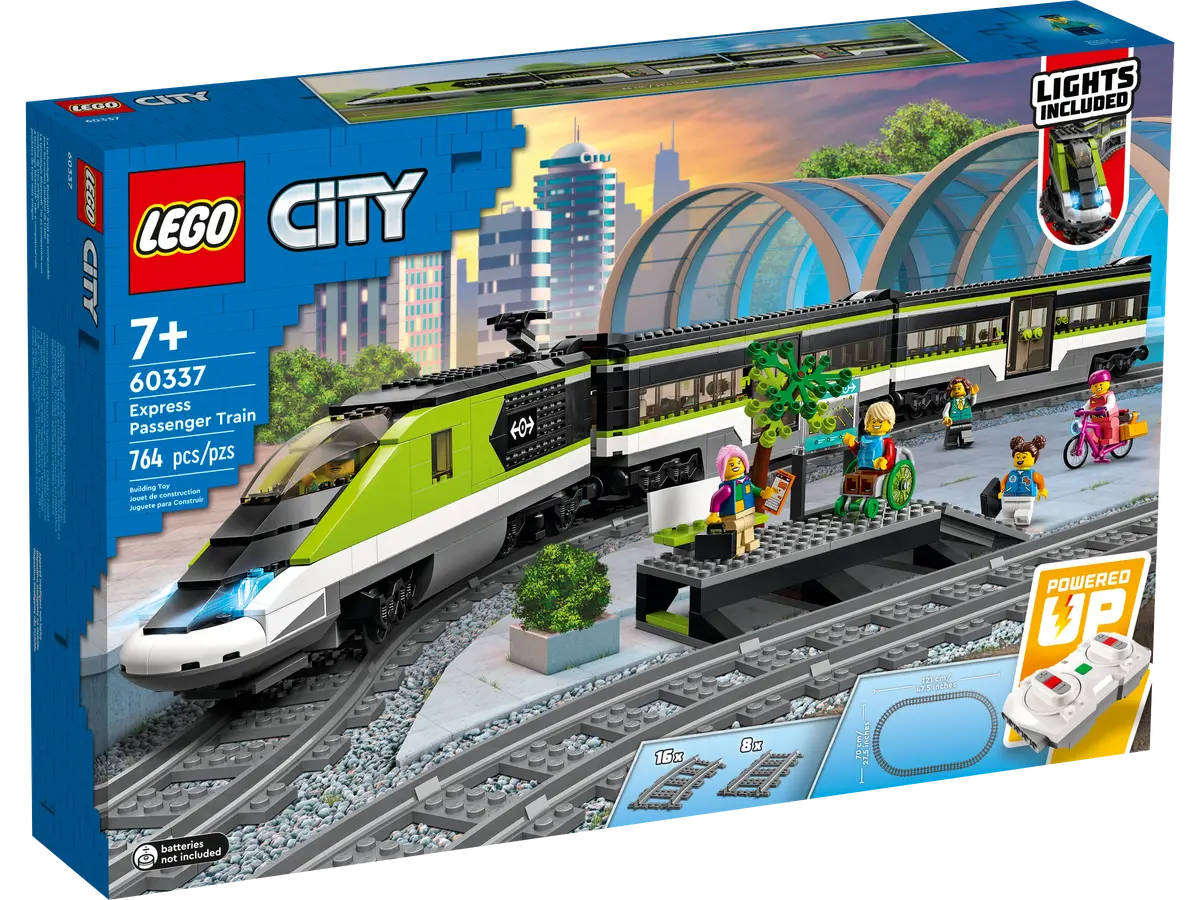 Lego City Express Passenger Train - 60337 - Image 2