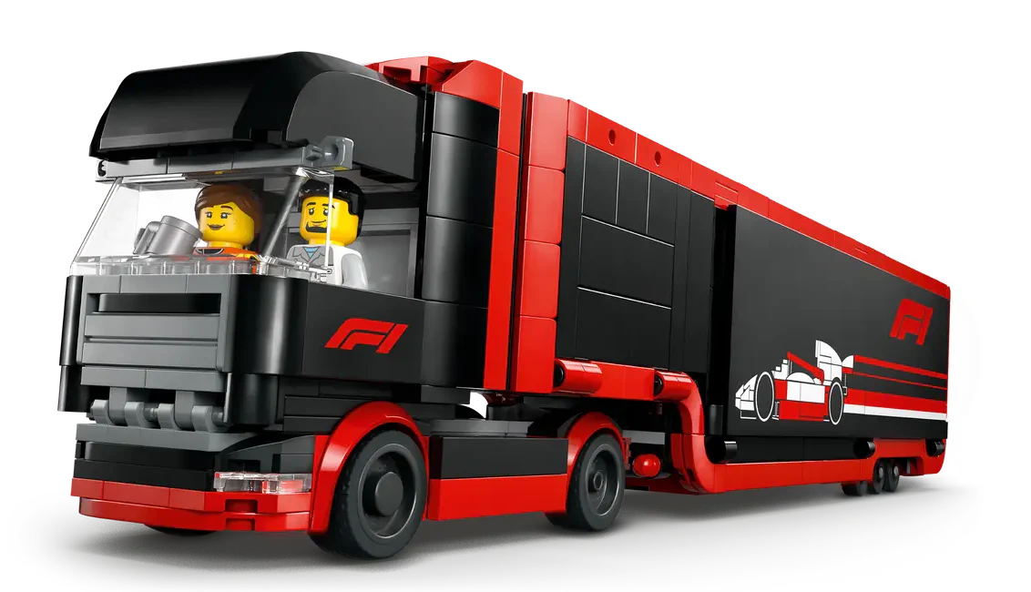 Lego City F1® Truck with RB20 & AMR24 F1® Cars - 60445 - Image 6