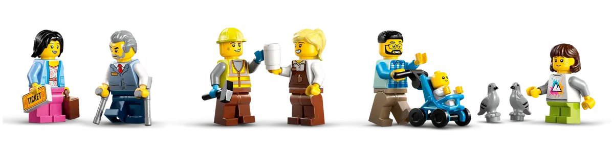 Lego City Central Train Station - 60469 - Image 3