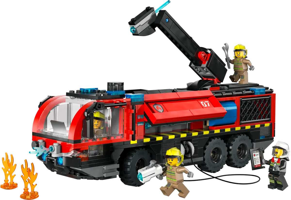 Lego City Airport Fire Truck - 60499 - Image 2