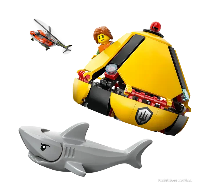 Lego City Coast Guard Helicopter - 60503 - Image 6