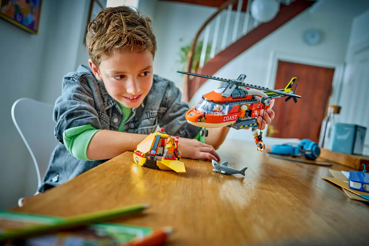 Lego City Coast Guard Helicopter - 60503 - Image 8