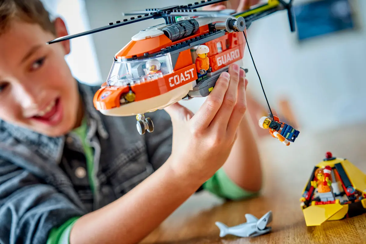 Lego City Coast Guard Helicopter - 60503 - Image 9