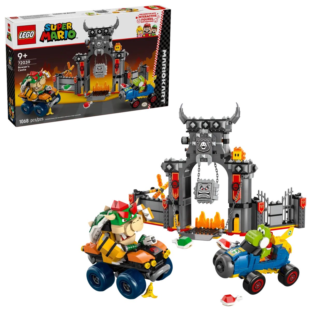 Lego Super Mario™ Mario Kart™ – Bowser's Castle - 72039