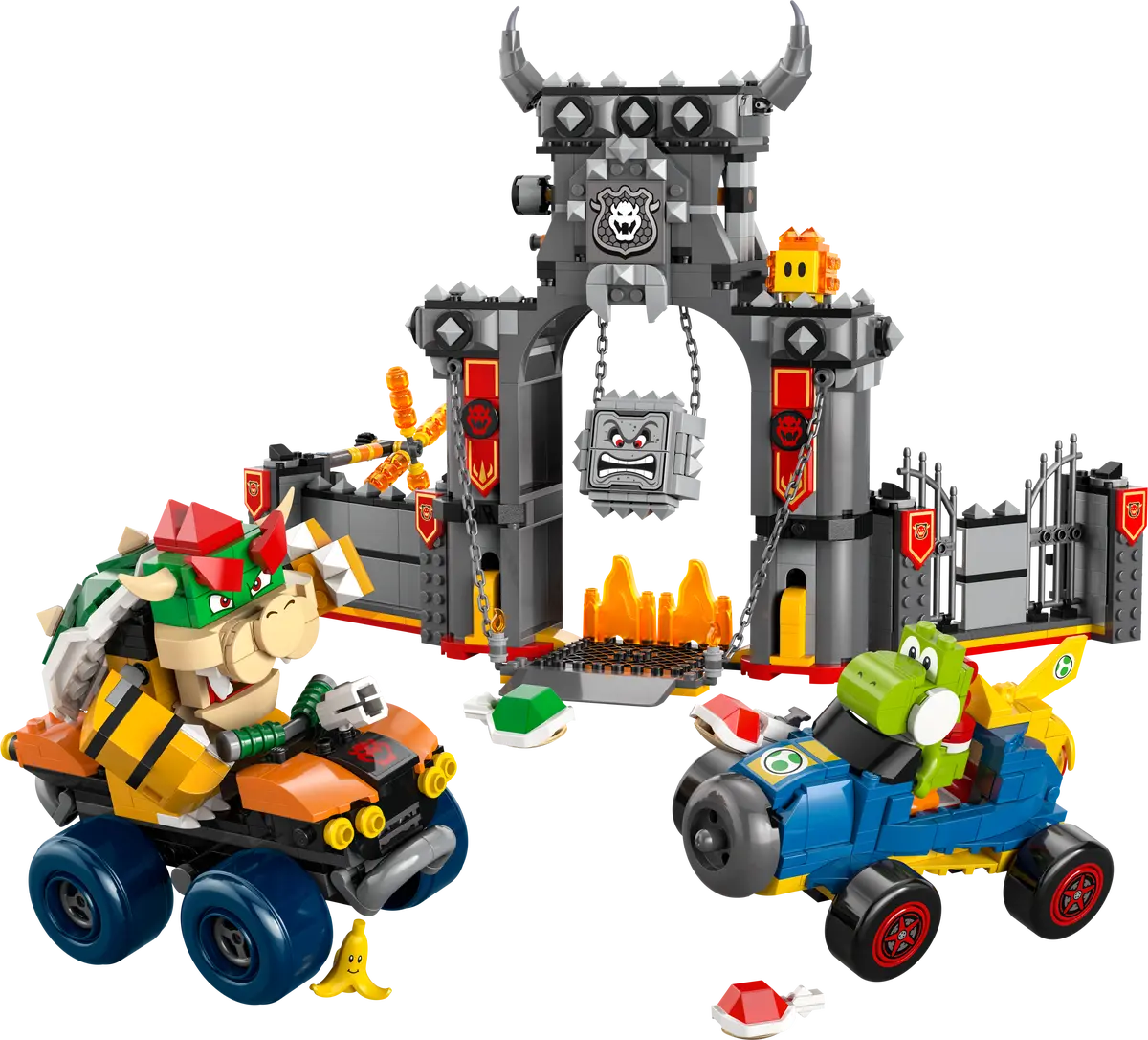 Lego Super Mario™ Mario Kart™ – Bowser's Castle - 72039 - Image 2