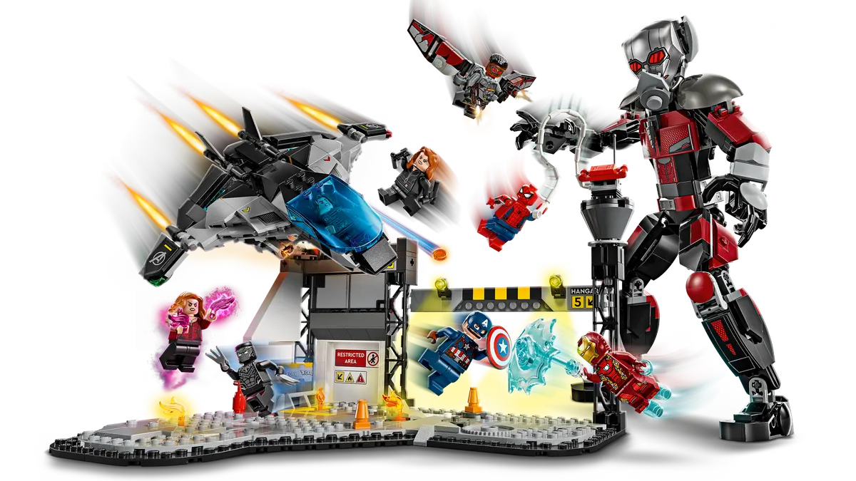 Lego Marvel Captain America: Civil War Action Battle - 76314 - Image 3