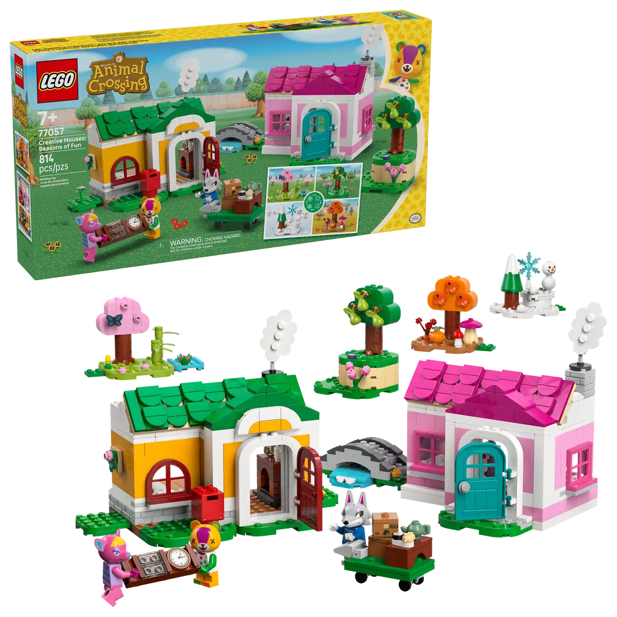 Lego Animal Crossing™ Creative Houses: Seasons of Fun - 77057