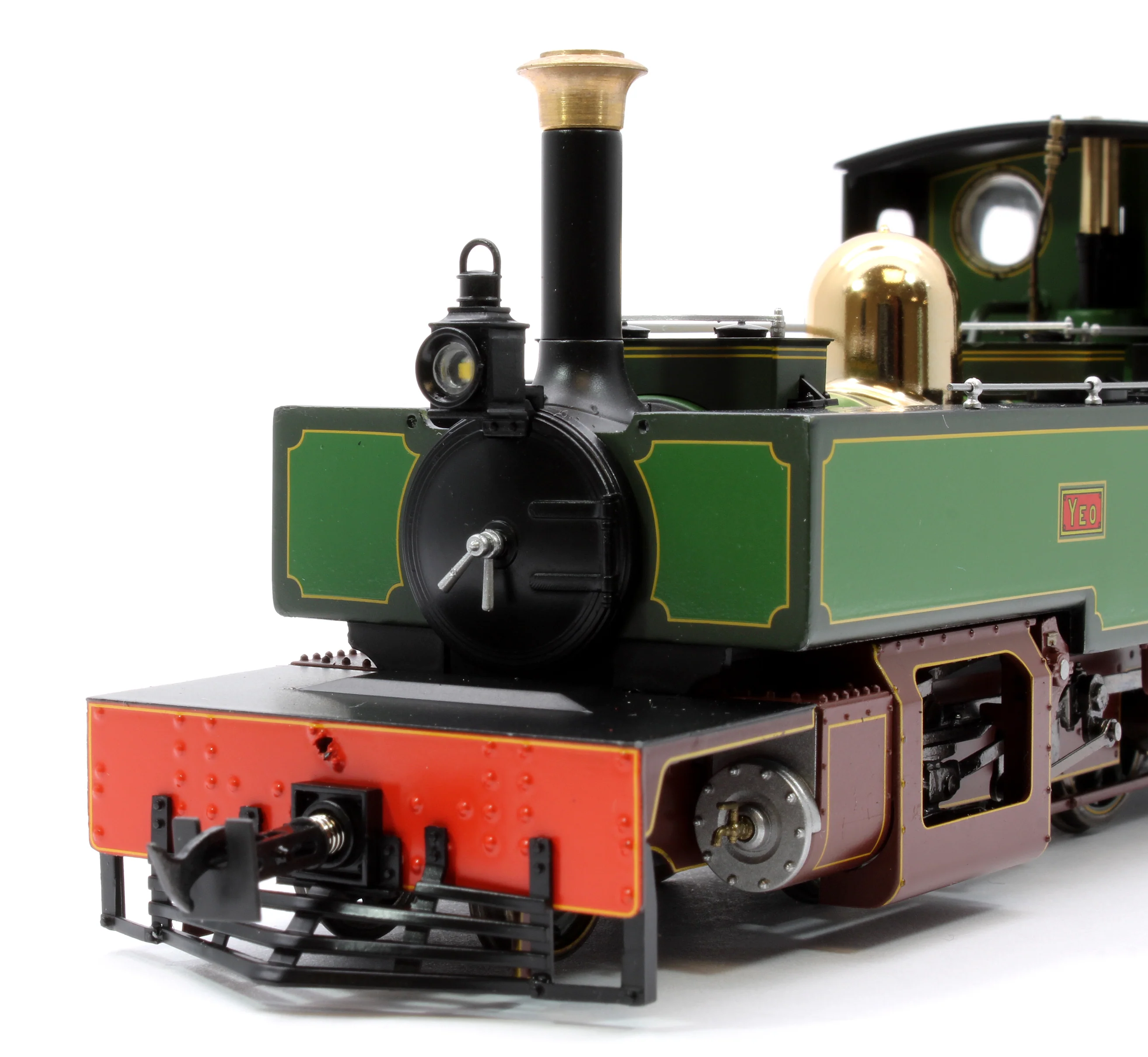 LHT-7NS-002D Lynton & Barnstaple Manning Wardle 2-6-2 YEO Lynton & Barnstaple Livery 1903-1913 (Early Cab) - DCC Fitted - Image 6