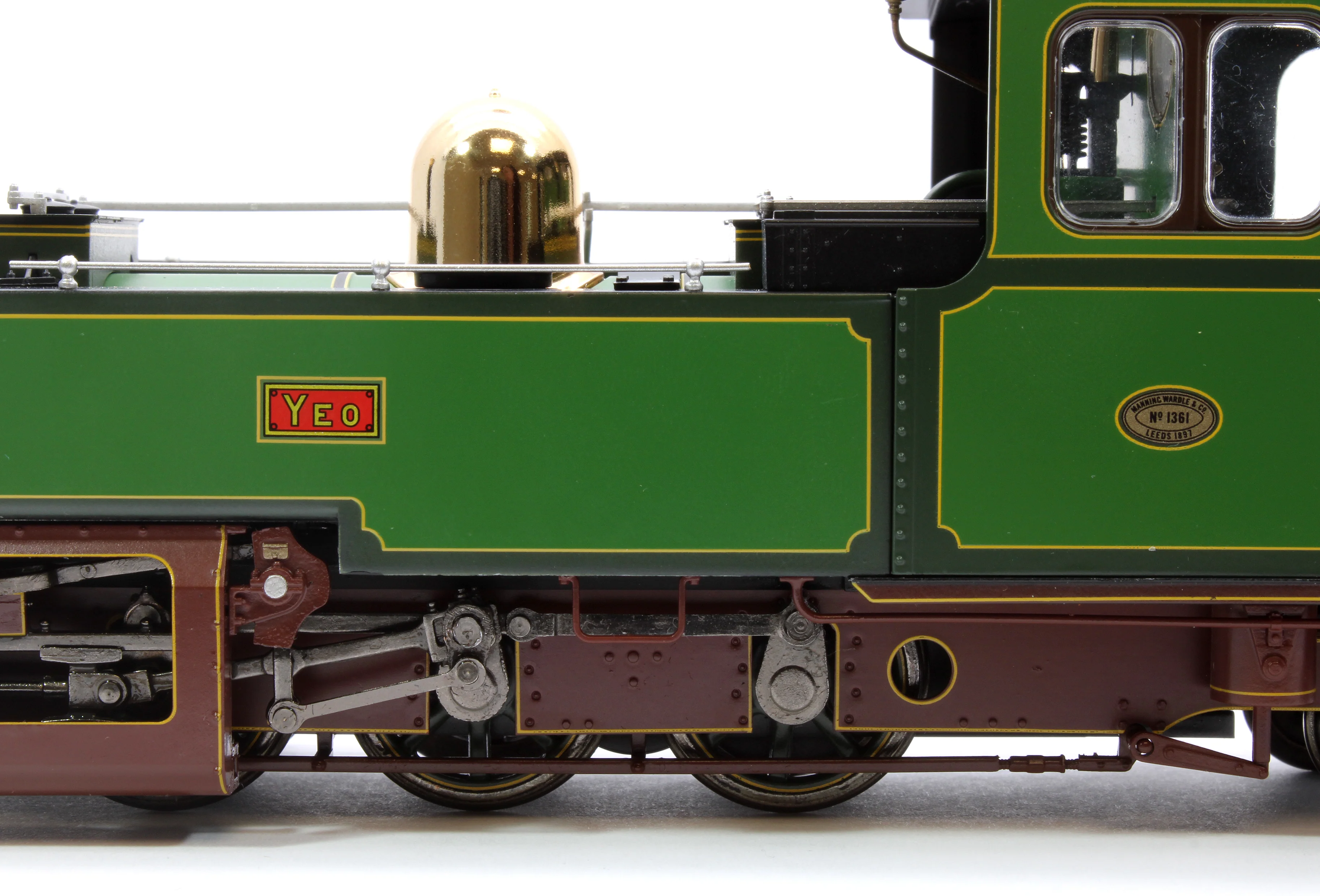 LHT-7NS-002S Lynton & Barnstaple Manning Wardle 2-6-2 YEO Lynton & Barnstaple Livery 1903-1913 (Early Cab) DCC Sound - Image 8