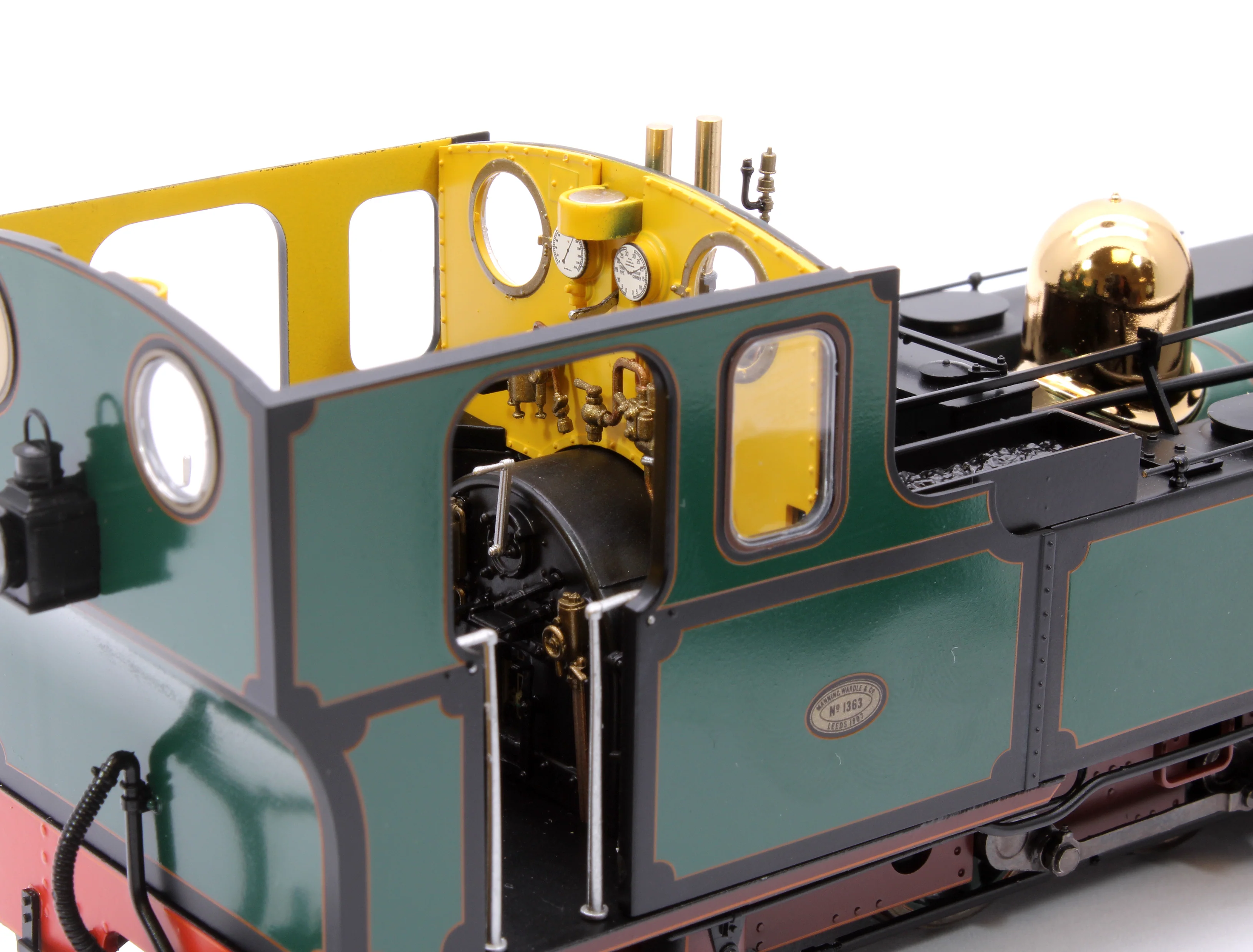 LHT-7NS-003D Lynton & Barnstaple Manning Wardle 2-6-2 TAW Lynton & Barnstaple Livery 1913-1924 (Late Cab) - DCC Fitted - Image 11