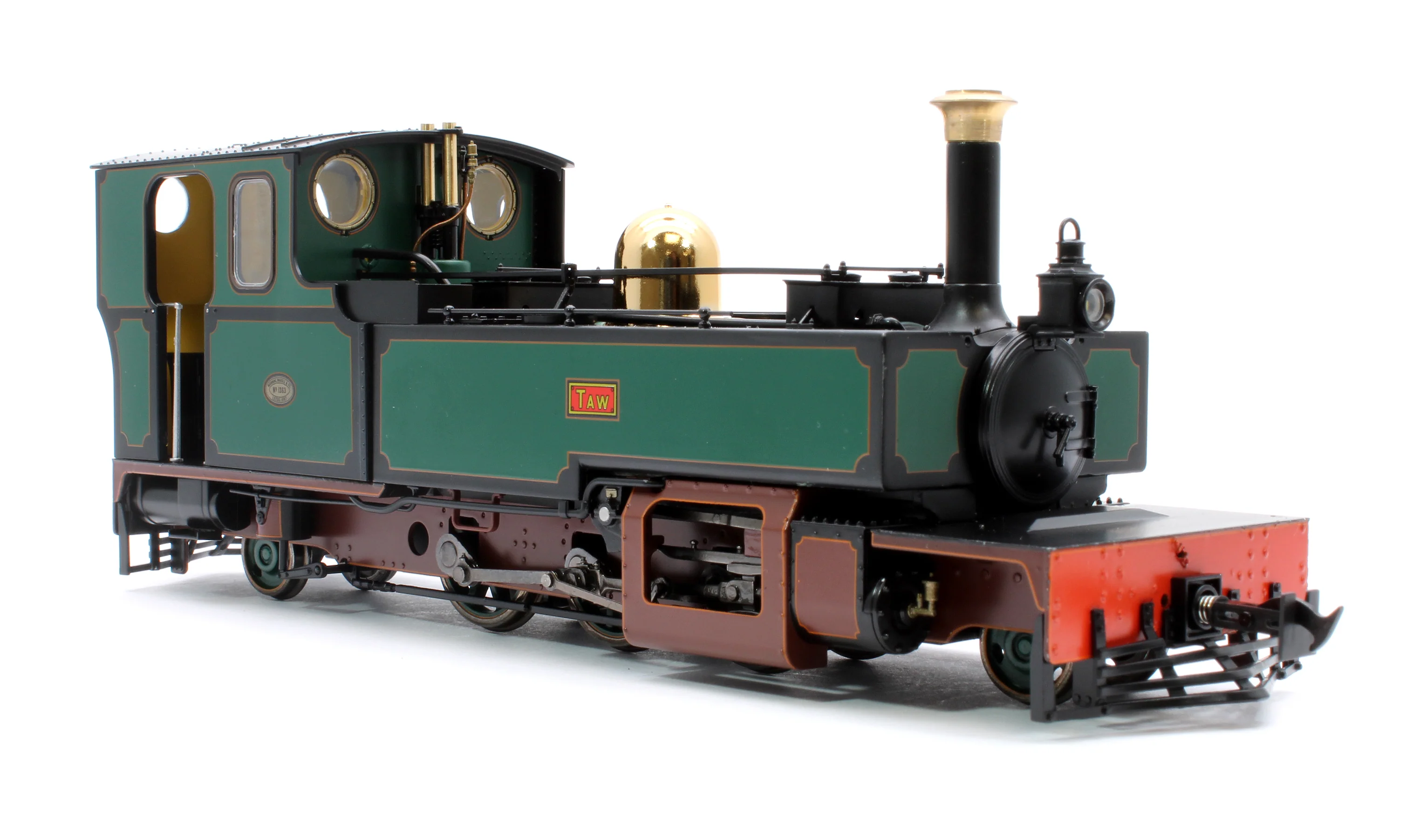 LHT-7NS-003D Lynton & Barnstaple Manning Wardle 2-6-2 TAW Lynton & Barnstaple Livery 1913-1924 (Late Cab) - DCC Fitted - Image 4