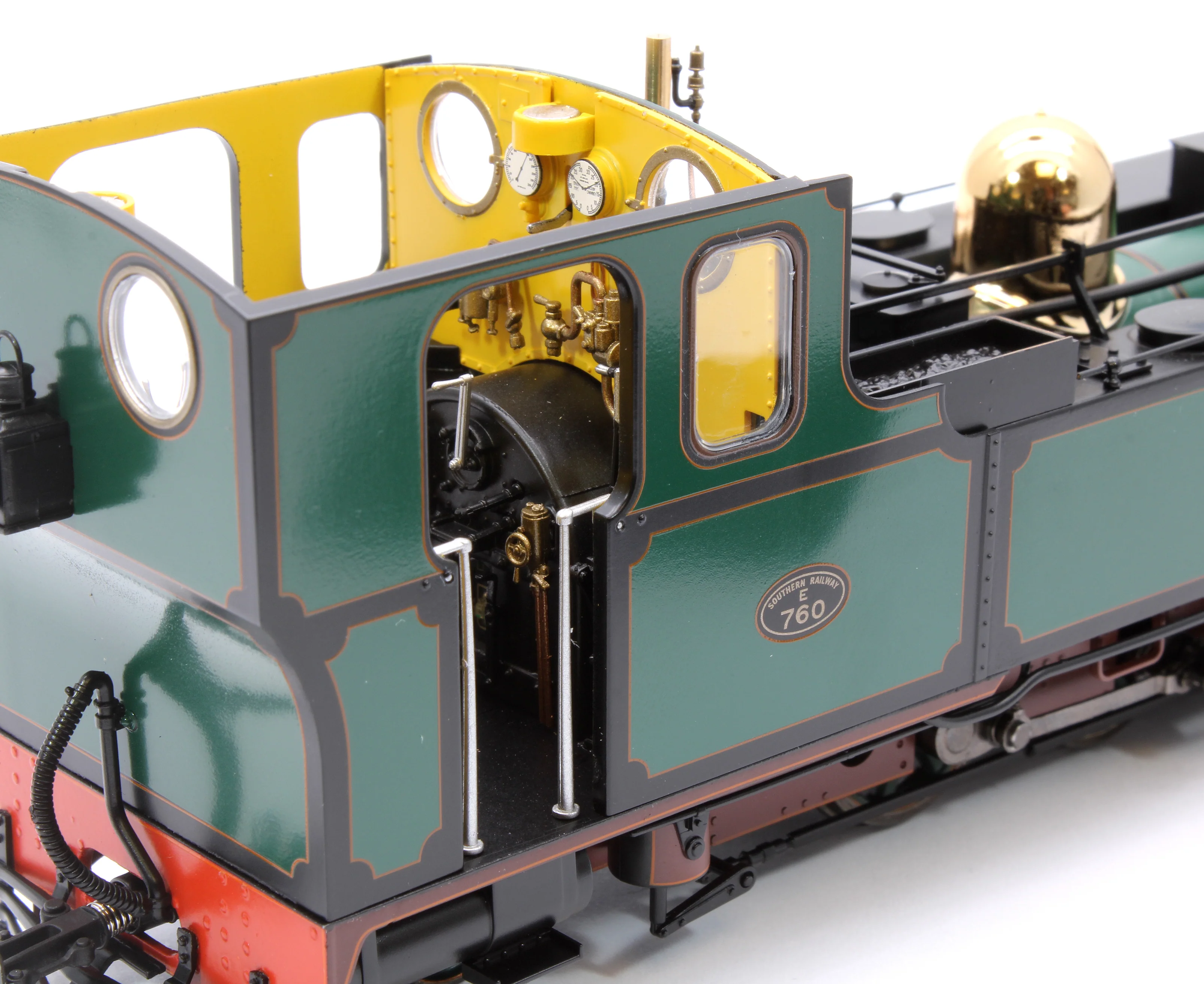 LHT-7NS-004S Lynton & Barnstaple Manning Wardle 2-6-2 EXE Southern Livery 1924-1927 (Late Cab) DCC Sound Fitted - Image 11
