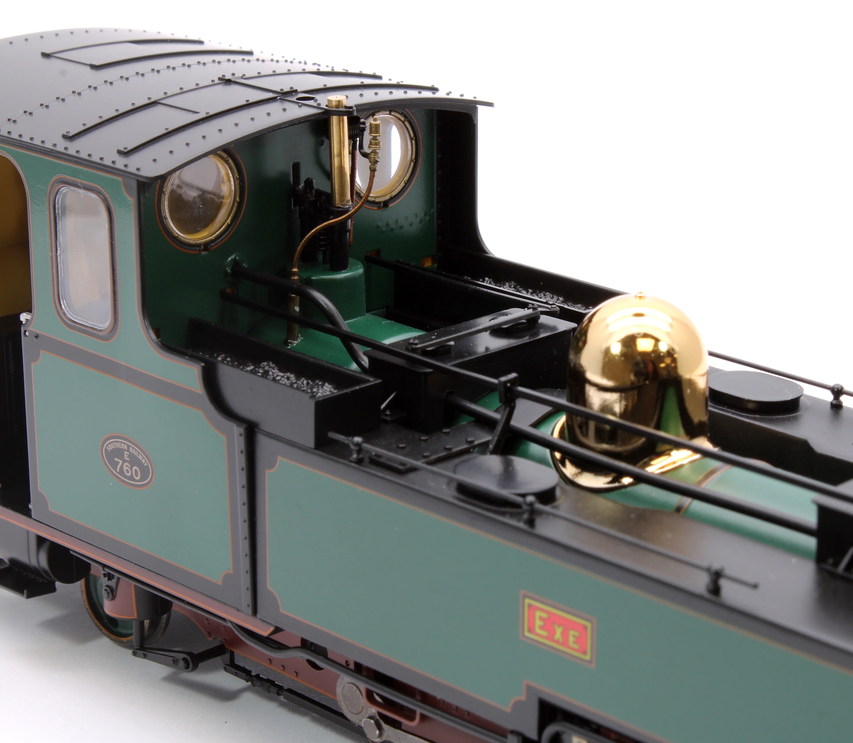 LHT-7NS-004S Lynton & Barnstaple Manning Wardle 2-6-2 EXE Southern Livery 1924-1927 (Late Cab) DCC Sound Fitted - Image 12