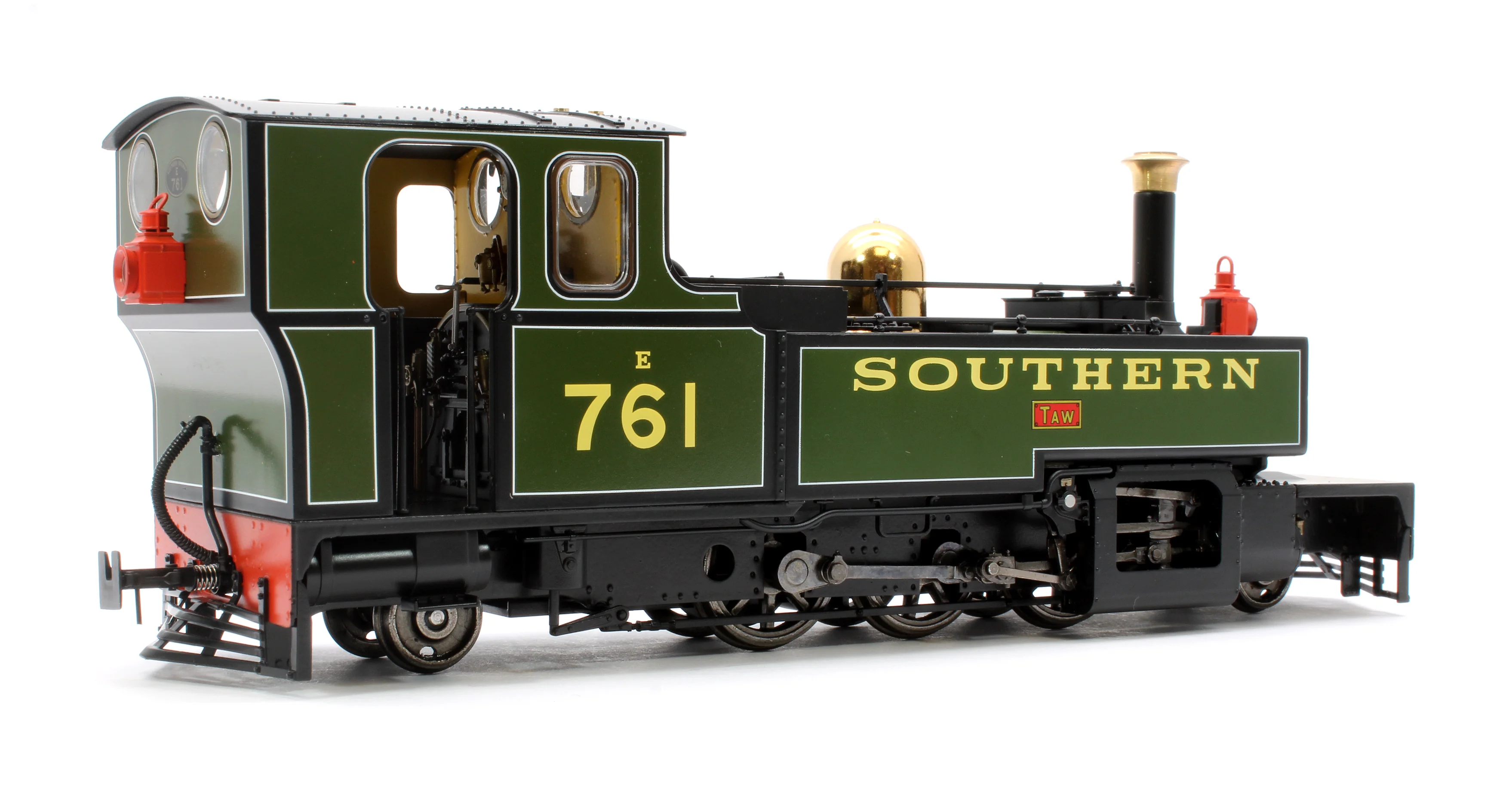 LHT-7NS-006D Lynton & Barnstaple Manning Wardle 2-6-2 TAW Southern Livery 1930-1931 (late Cab) - DCC Fitted - Image 3