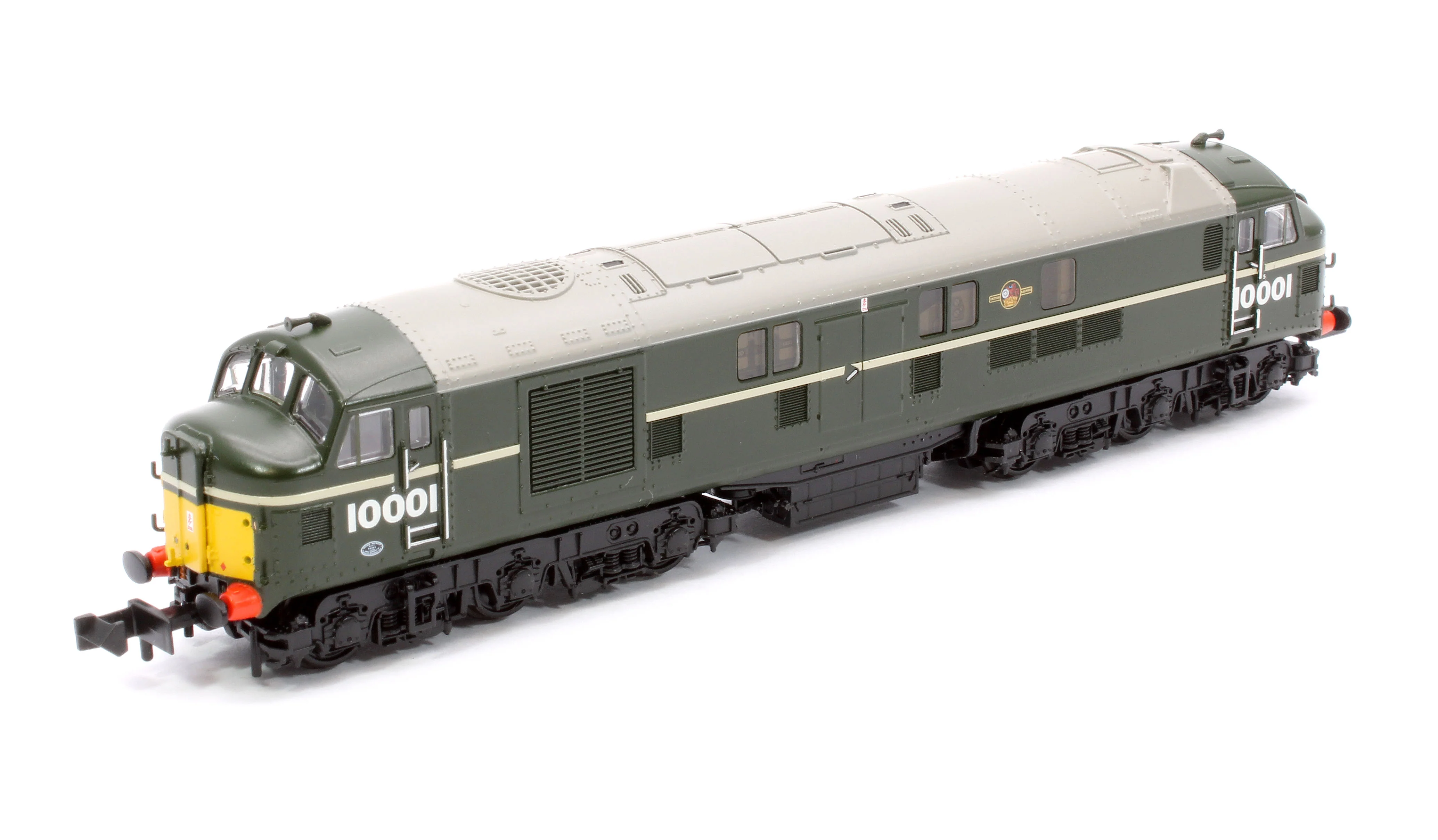 372-918 LMS 10001 BR Green (Small Yellow Panels) Diesel Locomotive - Image 10